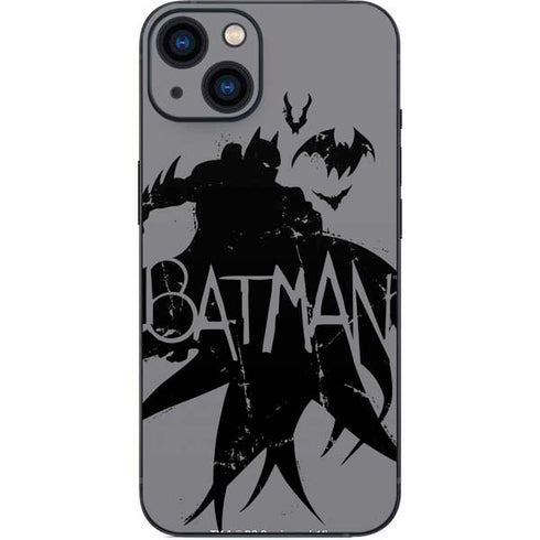 DC Comics Batman Silhouette Art iPhone 14 Plus Skin